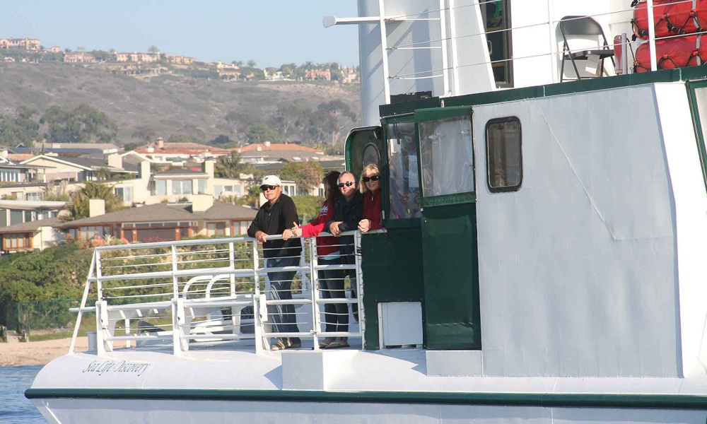 MS-50 Semi-Submarine Passengers Enjoying on Deck