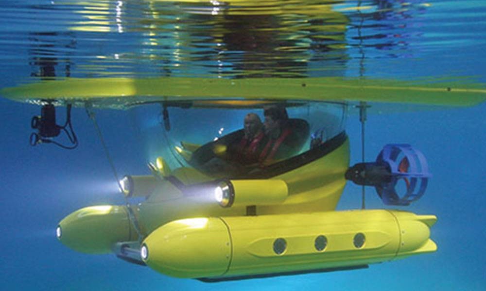 MSV Explorer Semi-Submarine Underwater View