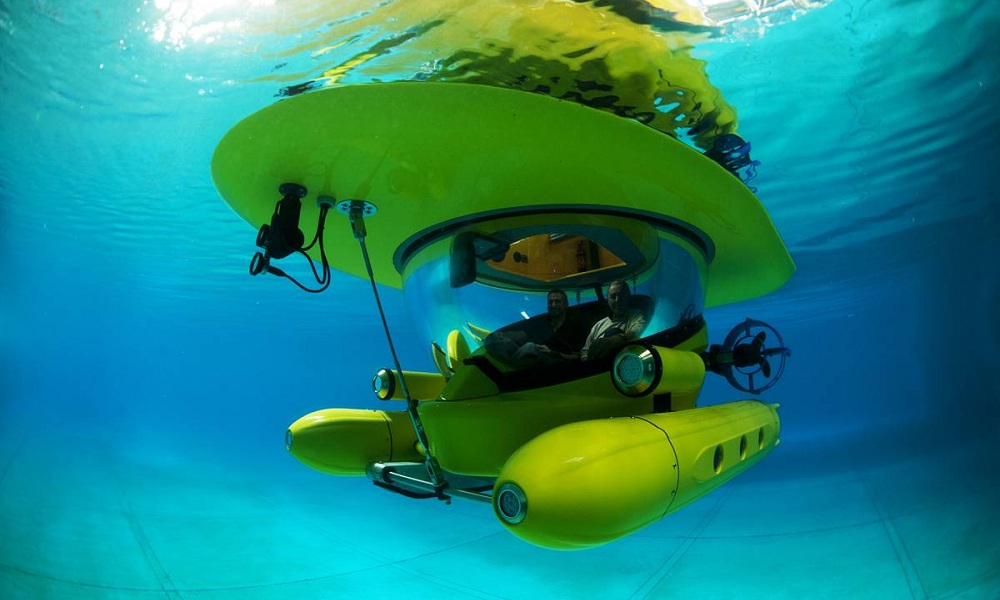 MSV Explorer Semi-Submarine Underwater View