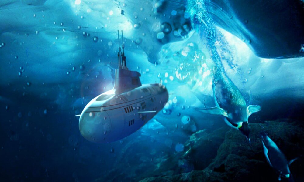 Migaloo Submersible Superyacht Underwater