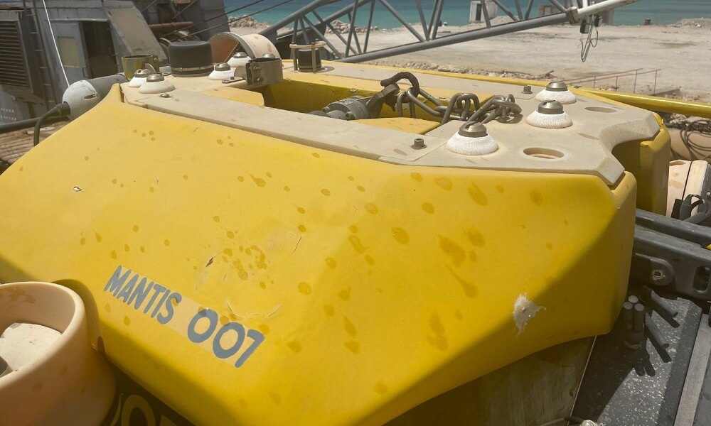 OSEL Mantis 007 Submarine Close up View