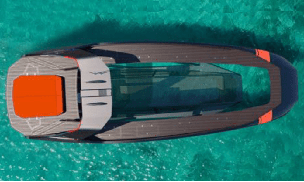 Platypus Craft - SWORDFISH Top View Taken by Drone