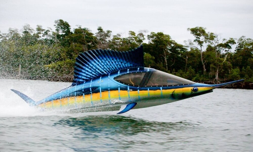 Seabreacher Sailfish Inspired in Action