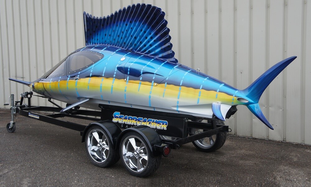 Seabreacher Sailfish Inspired Side Rear View