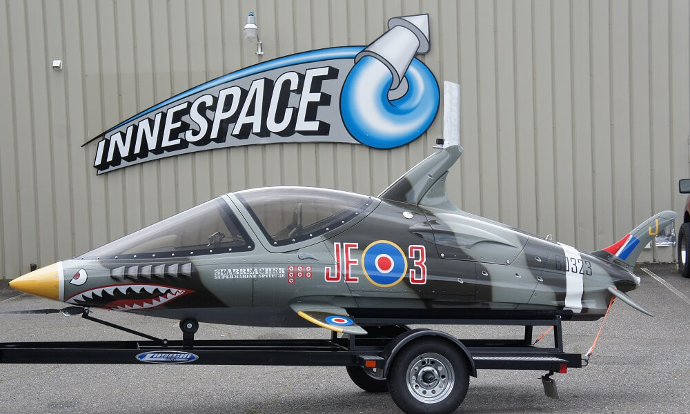 Seabreacher X Model Shark Inspired Airforce Colored