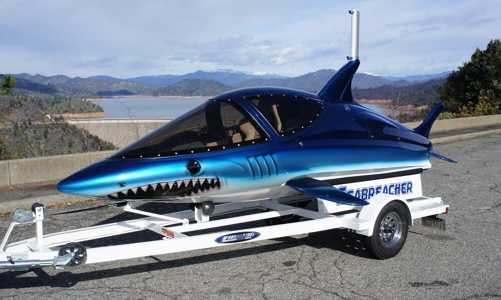 Seabreacher X Model Shark Inspired Shiny Blue Color