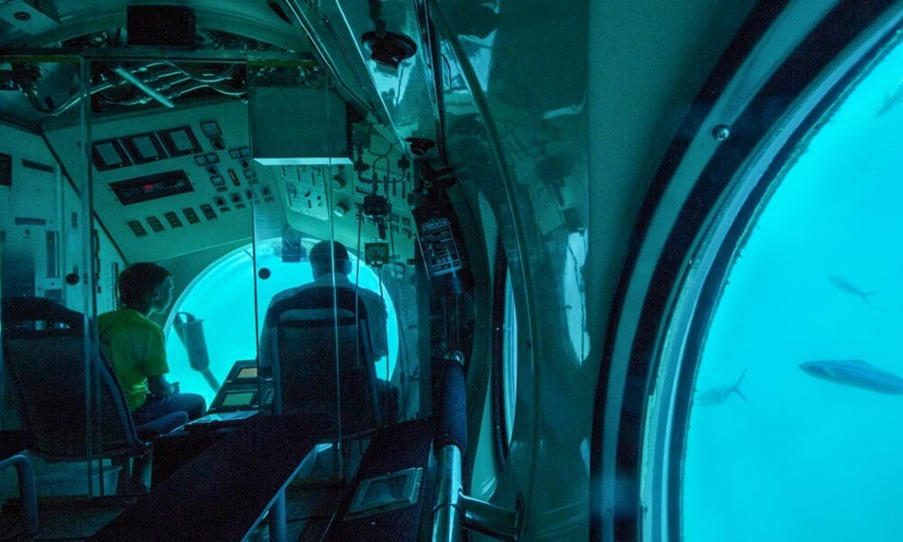 SnDB Tourist Submarine Underwater Cockpit