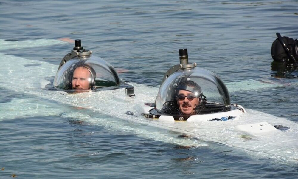 SuperAviator Submarine Ready to Dive