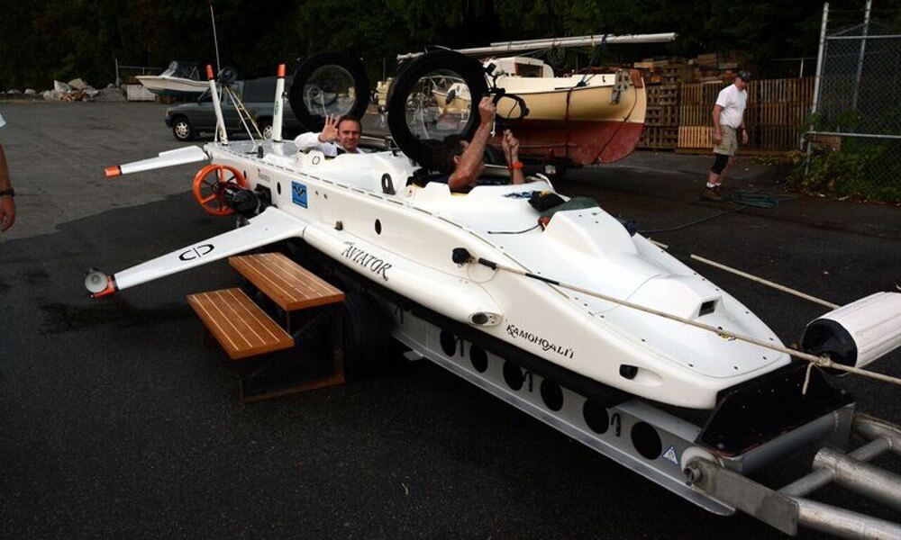 SuperAviator Submarine Front View