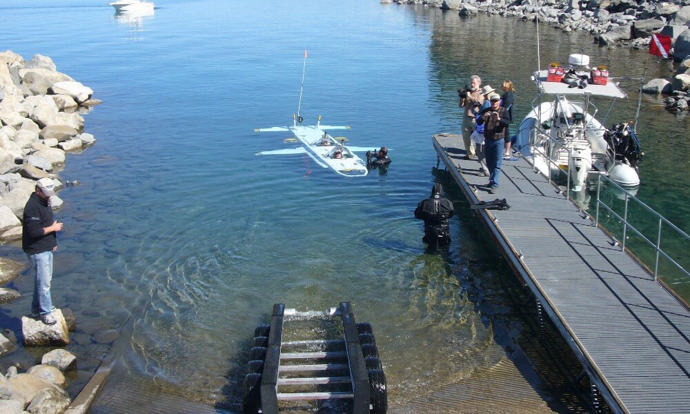 SuperAviator Submarine Launched