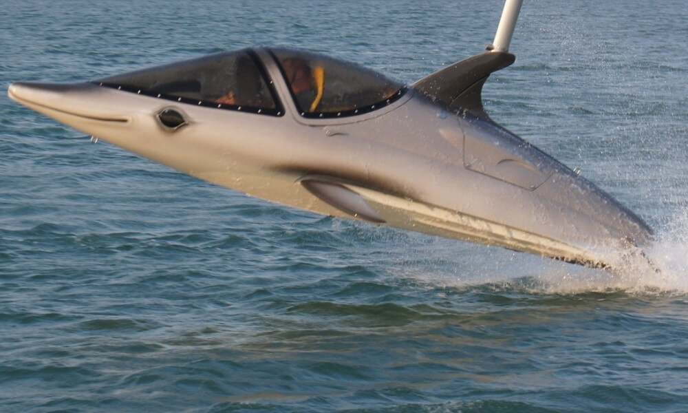Seabreacher-Z Model Dolphin Inspired in Action