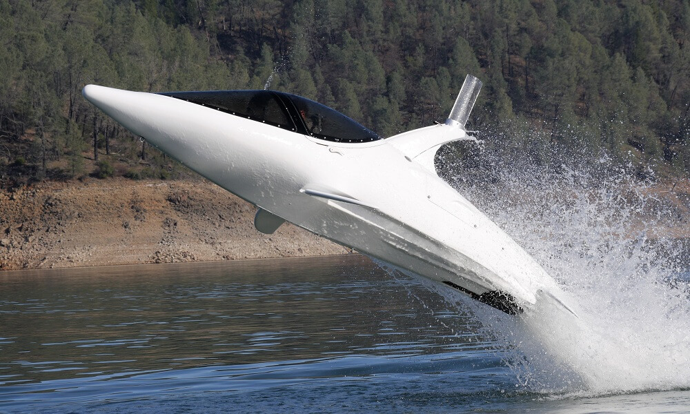 Seabreacher-Z Model Dolphin Inspired White Color